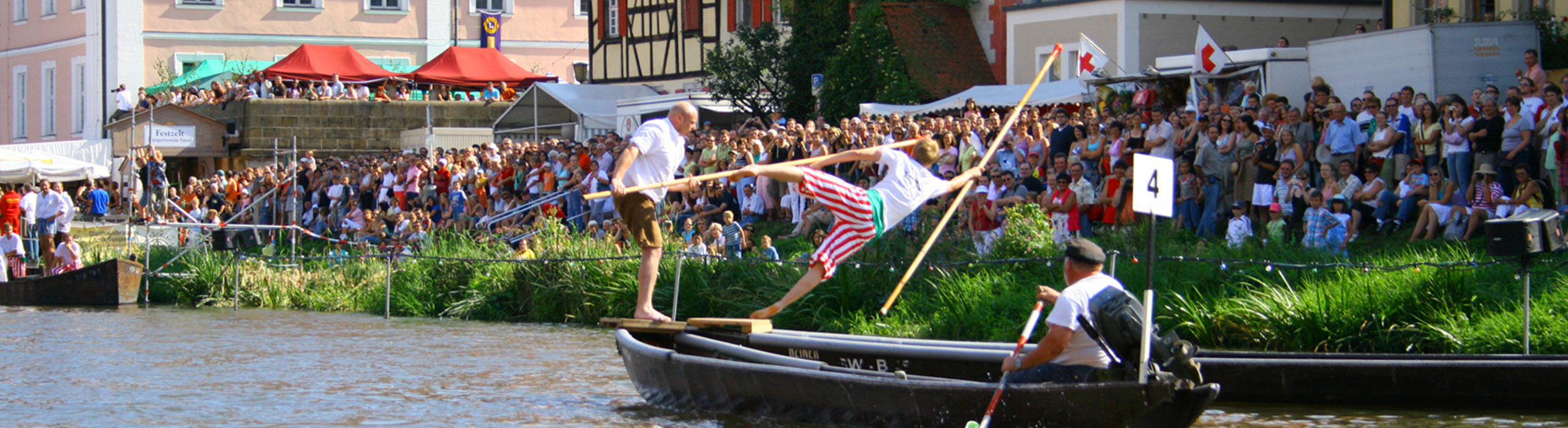 Fischerstechen auf der Regnitz